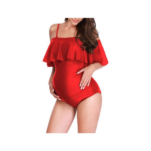 Plus size sexy one-piece swimsuit beach bikini - Picture 5 of 8